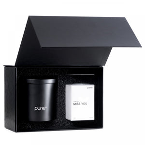 Pune Cosmetics Miss you - Gift set (candle + parfum)